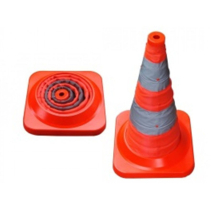 Cône de Signalisation Pliant | Sécurité Routière et Chantiers Mobiles