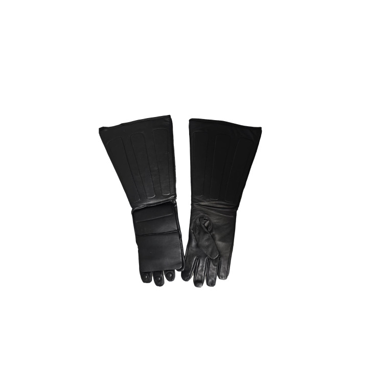 Gants de capture avec plaque à mordre