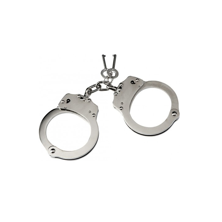 Menottes à Chaînes Police pour une Maîtrise Totale des Suspects
