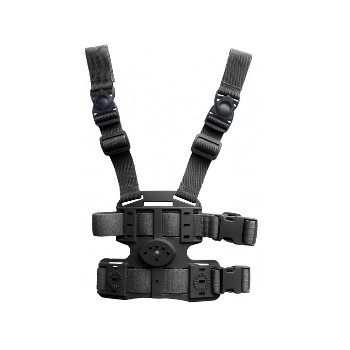 Plaque de cuisse 2 sangles 8K18 noire - VEGA HOLSTER