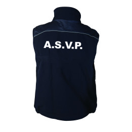 Blouson softshell uni sans manches pour homme | Coupe-vent respirant