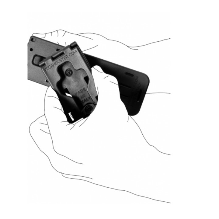 Porte Lampe Vega Holster Pivotant 8VP63