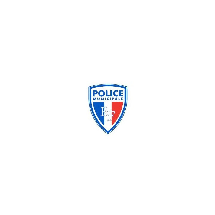 Kit complet de sérigraphie rétroréfléchissante pour véhicule de Police