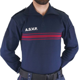 Chemise F1 ASVP Bandes bordeaux - Élégance et confort