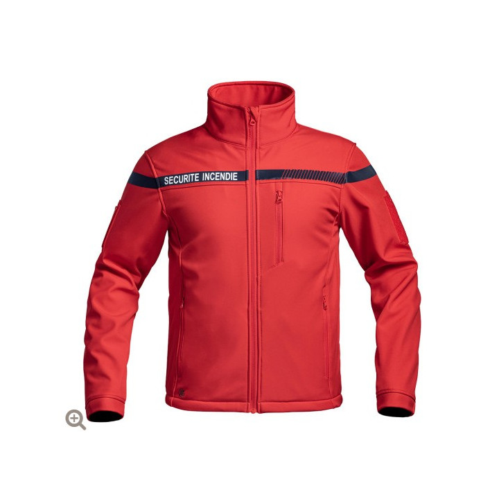 Veste Softshell Sécu-One sécurité incendie - Confort et protection pour les pompiers