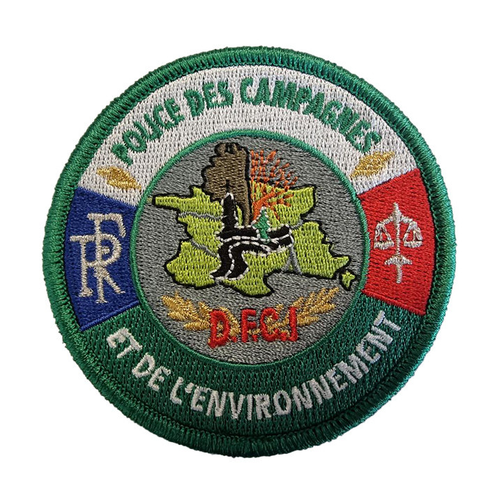 Écusson brodé Police des Campagnes et de l'Environnement