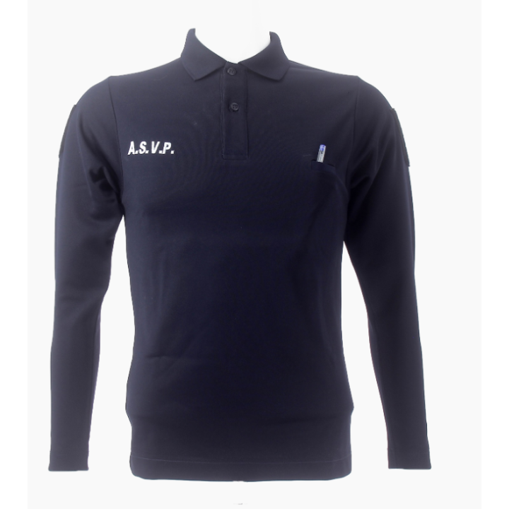 Location de polo marine uni pour ASVP et ATPM