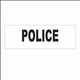 Bandeau Police Haute VIsibilité