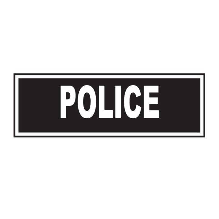 Bandeau POLICE gilet YAKEDA