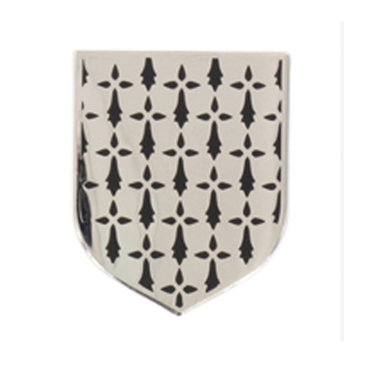 Ecusson Métal pour pucelle cuirasse