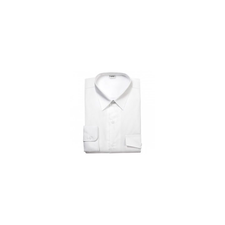 Chemise pattes épaules 2 poches ML col fermé HOMME