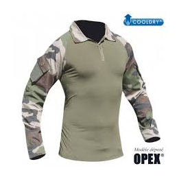 Chemise de Combat UBAS Camouflage CE - Confort et Performance