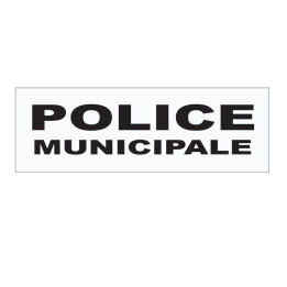 Bandeau Sur Velcro Haute Visibilité Police Municipale