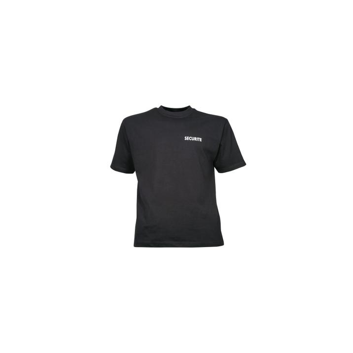 T- Shirt Sécurité Noir