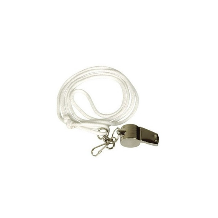 Sifflet + lacet blanc
