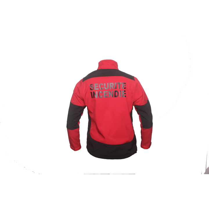 Blouson Softshell bicolore sécurité incendie : confort et protection