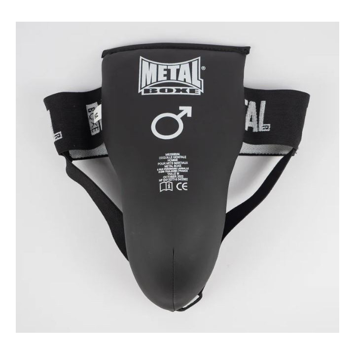Slip coquille homme Metal Boxe | Protection optimale